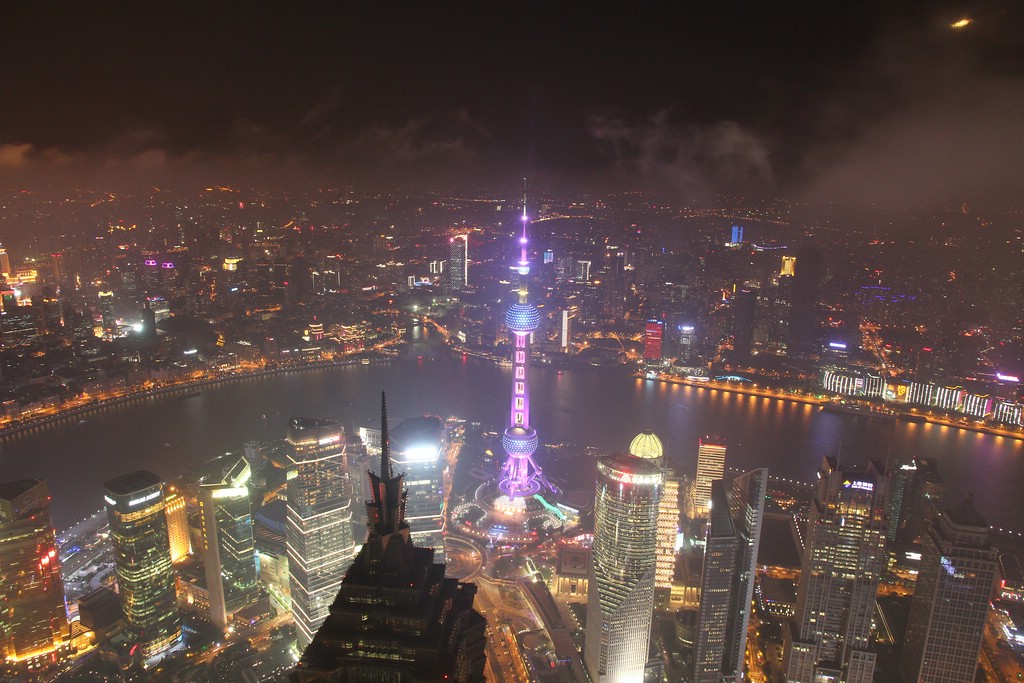 View from Shanghai World Financial Center (1)